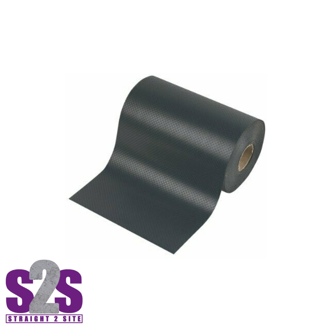 a roll of 300mm damp proof course