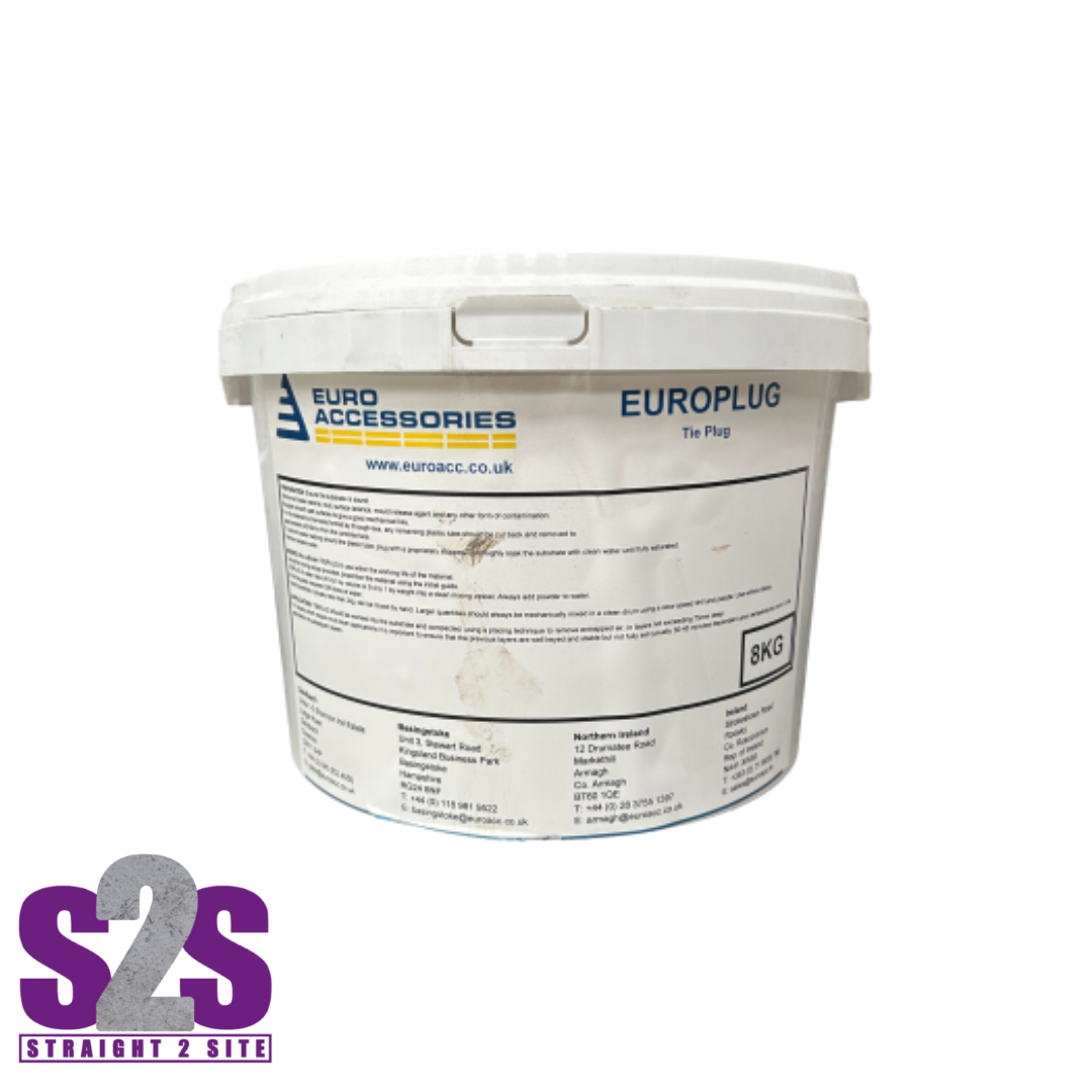 Europlug Tie Hole/Plug Filler 8kg