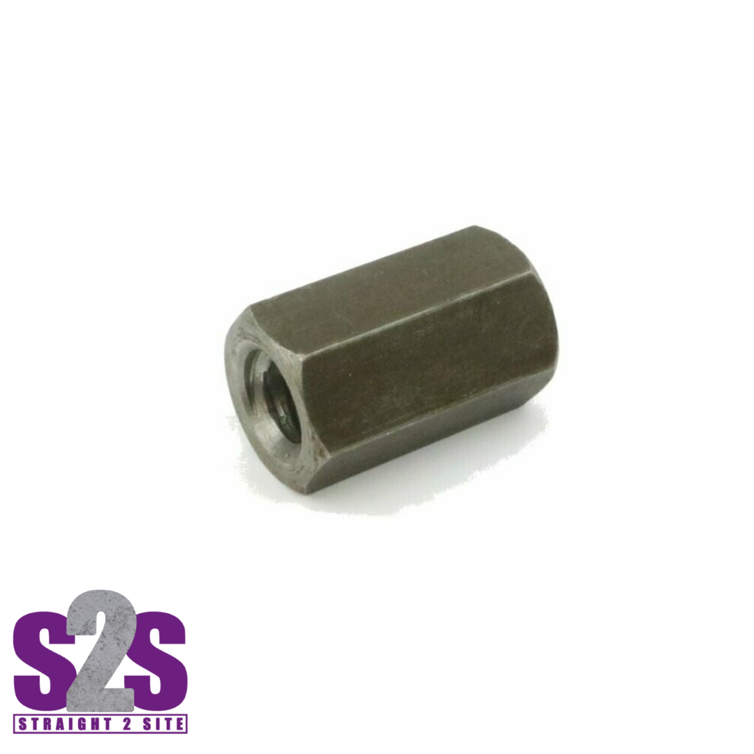 a single tie bar hex nut