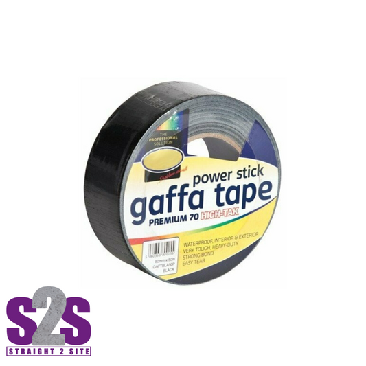 roll of black gaffa tape