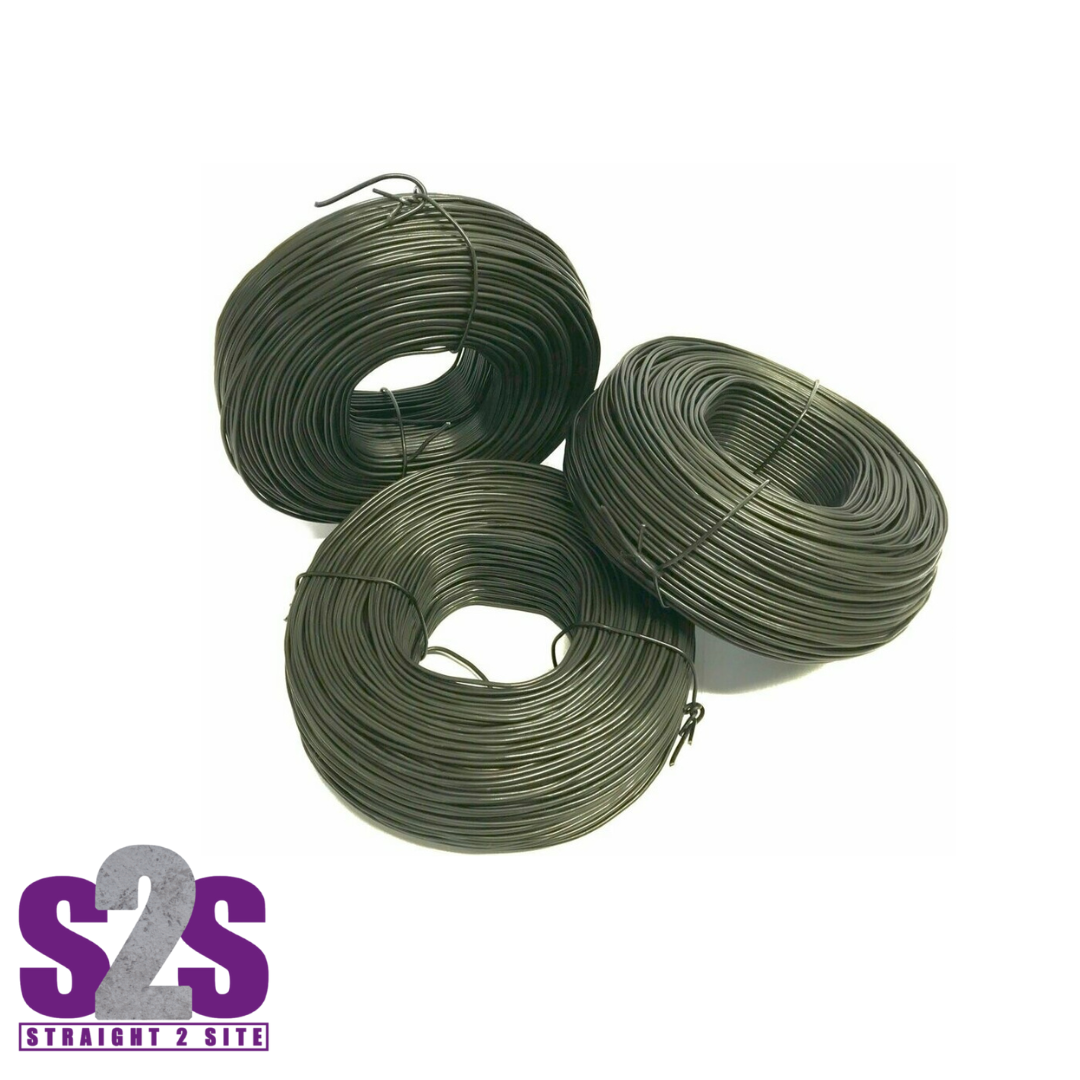 3 rolls of tying wire