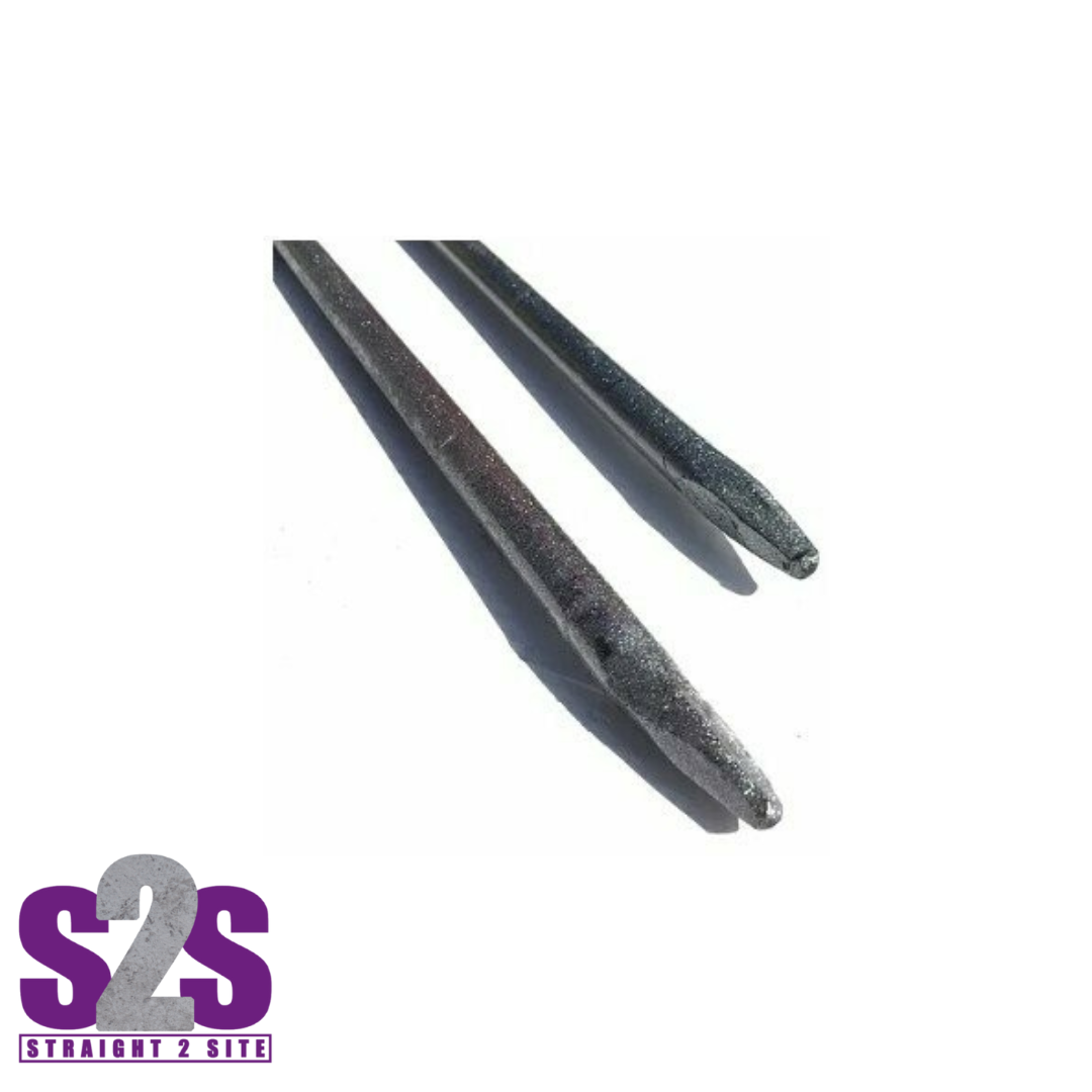 2 steel road form pins